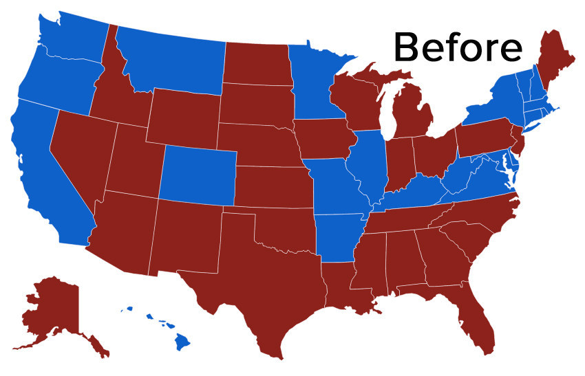 Here's How Tuesday's Election Changed The Landscape Of America's Governors