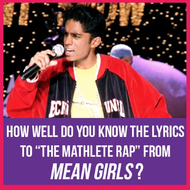 mean girls mathlete rap