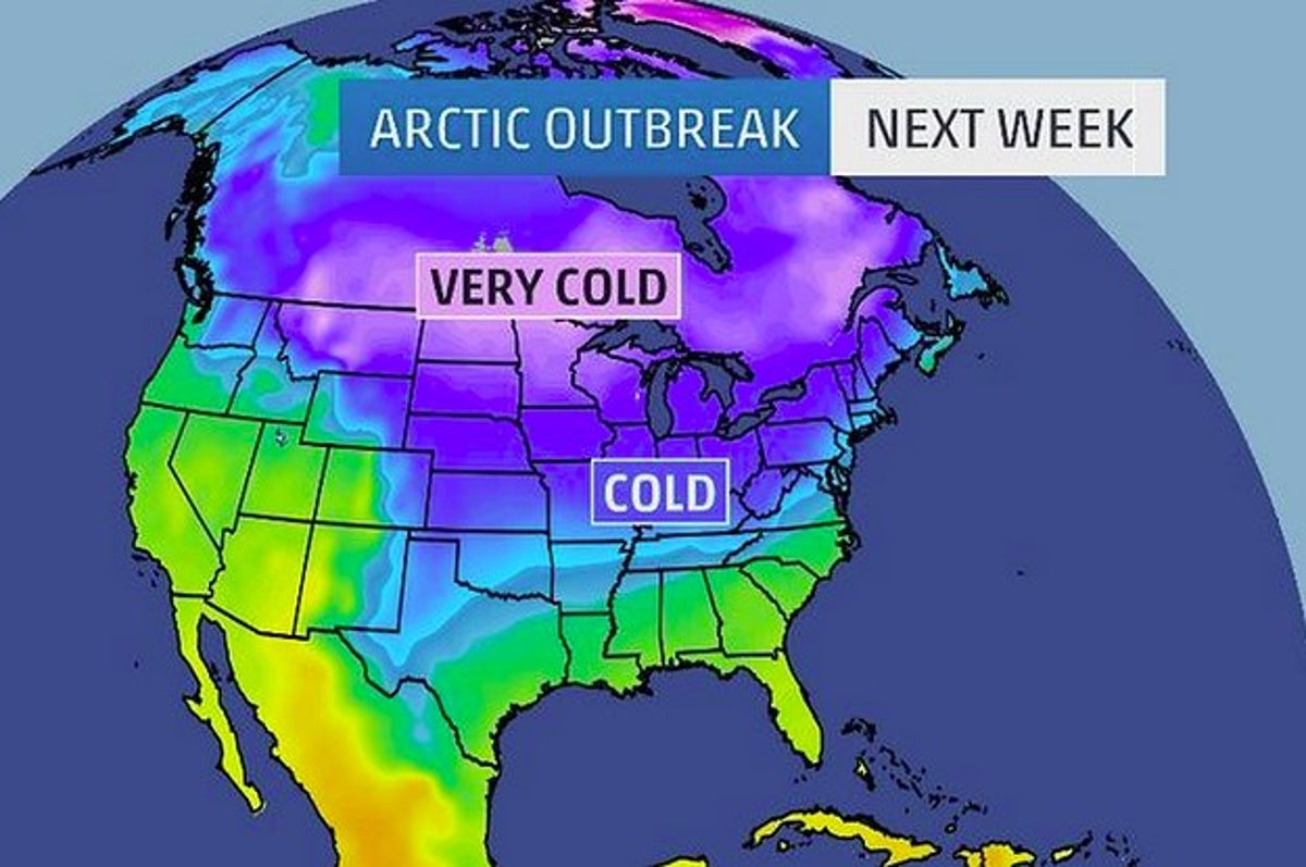 Arctic Outbreak To Bring Season's Coldest Weather To U.S.