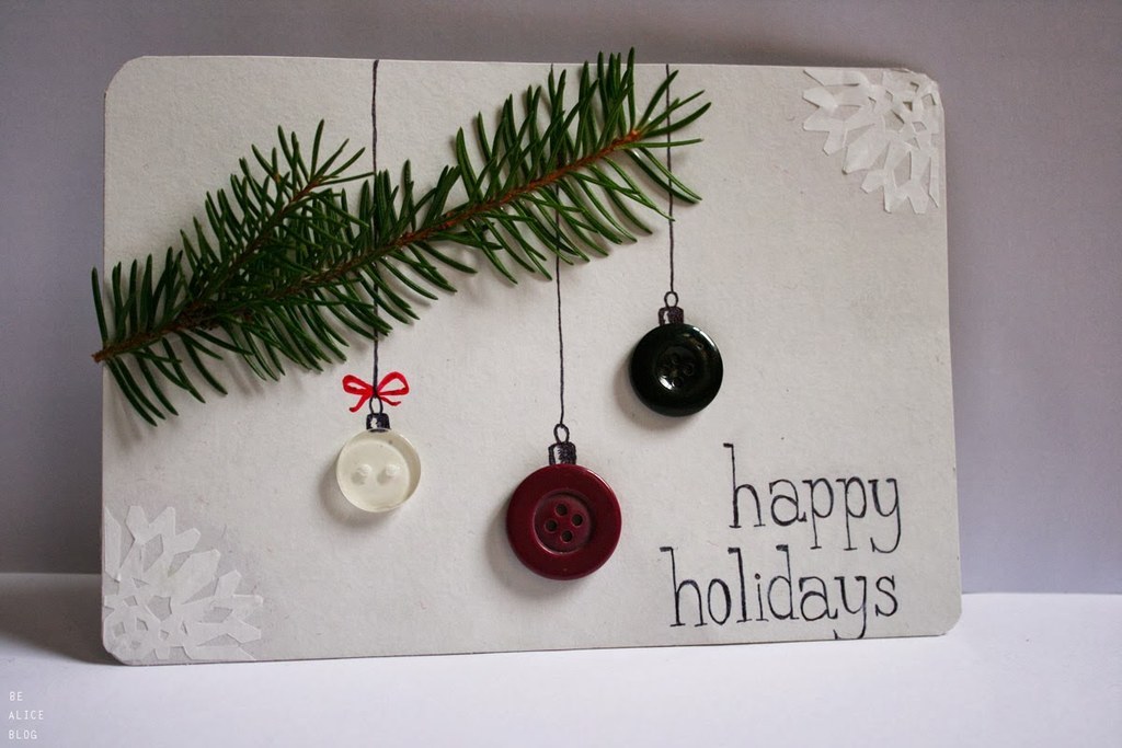 23 DIY Christmas Cards You Can Make In Under An Hour   Longform Original 18015 1417451062 6 