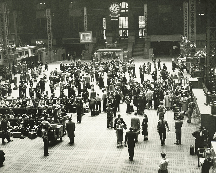 Penn Station, circa 1910.