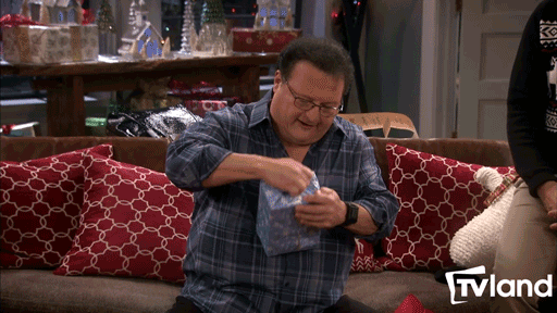 Haskell is an expert at unwrapping gifts.