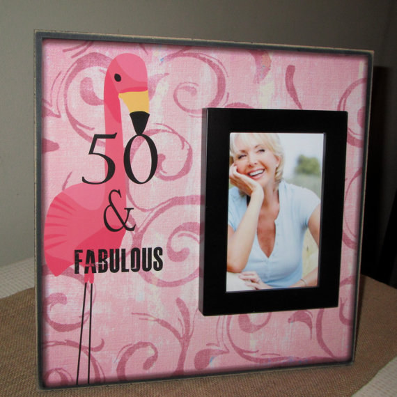 For the friend who's 50 and fabulous. And loves flamingos.