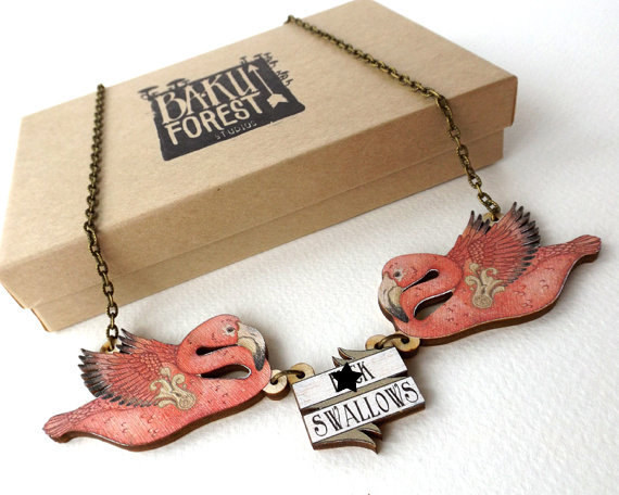 For the friend who knows that swallows were so last year.