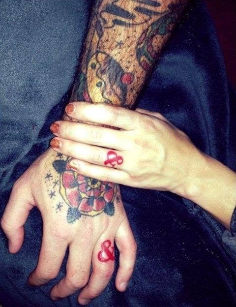 33 Impossibly Sweet Wedding Ring Tattoo Ideas You Ll Want To Say