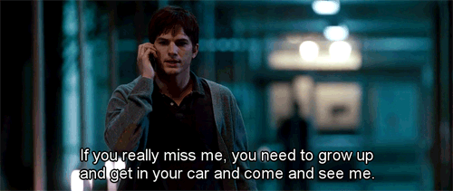 Well in that case, I don't really miss you.