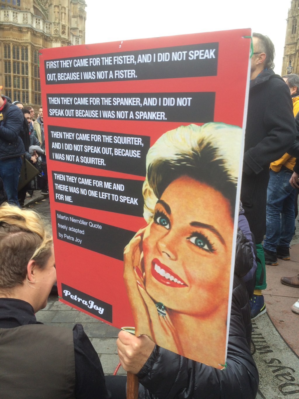 We Went To The Mass Face Sitting Protest Outside Parliament 