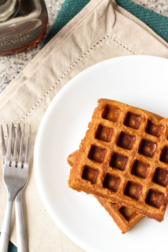 You had me at crisp and fluffy! But whole wheat too? Yes please! Recipe here.