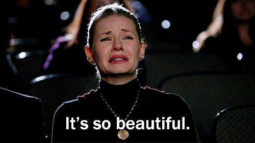It's the only time you ever feel any sort of emotion.