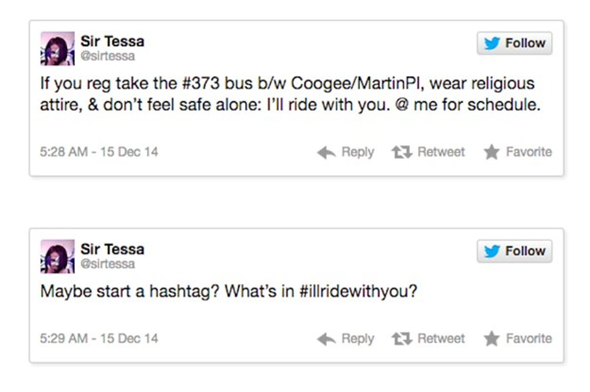 Australians Offer To Travel With People In Religious Attire By Tweeting Illridewithyou