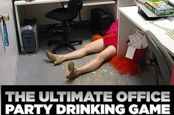 Here Is The Most Epic Office Party Drinking Game