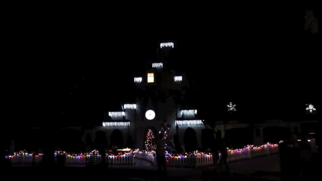 When you visit this giant light display, make sure to donate to the Dan Marino Autism Foundation.