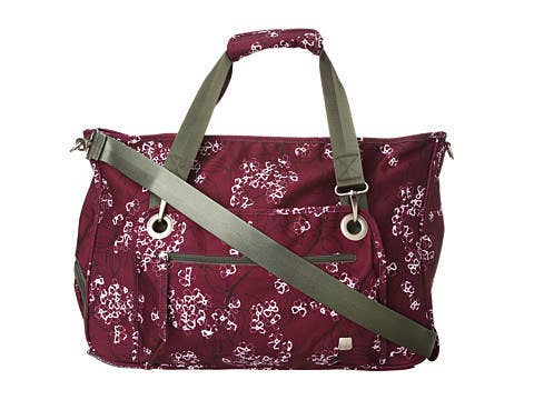 No need to carry bags on bags on bags on bags to carry sneakers, gym essentials, jewelry, and other stuff. This tote has a separate compartments for sneakers, a sleeve for a yoga mat or a jacket, an umbrella pocket, and lots of compartments and pockets for assorted accessories. ($163)