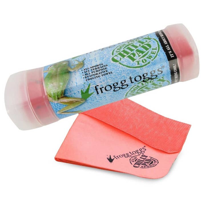 After (or during) a hot or humid workout, dip this towel in warm water, wait a sec for while it gets nice and cool, wrap it around your neck (or wherever) and enjoy sweet relief. ($10)