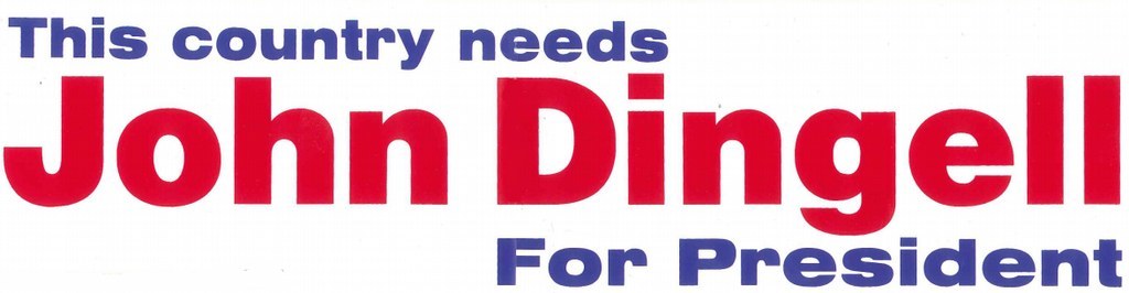 (This is an actual bumper sticker a group of supporters of mine made decades ago.)