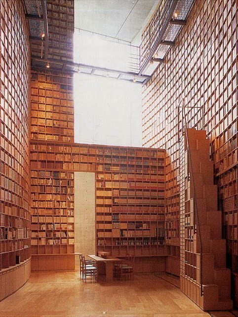 Shiba Ryōtarō Museum in Higashiosaka, Japan was built to house Shiba Ryōtarō's collection of books from around the world. Many Japanese consider his books as a kind of guide to life.