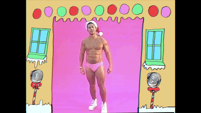As SLINK sings, "Santa, let your love snow down on me."