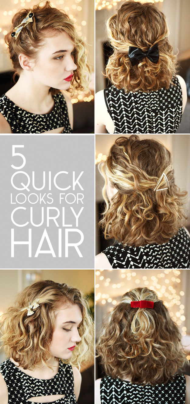 Curly Short Hairstyles How To