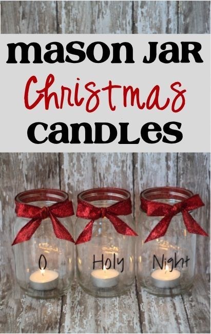 Unused mason jars can be recycled and transformed into something more appealing this season. Dress up the lid with some glittery ribbons. Some tea light candles would do the trick. Make it more welcoming with some messages coming from the heart.