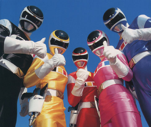 Power Rangers in Space