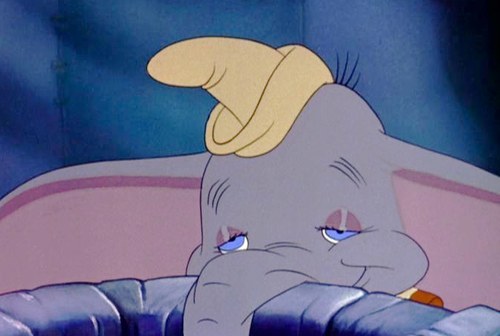 Timothy Mouse thought he was encouraging Dumbo to have a drink of water, but a few moments later and suddenly it's "Pink Elephants on Parade!"