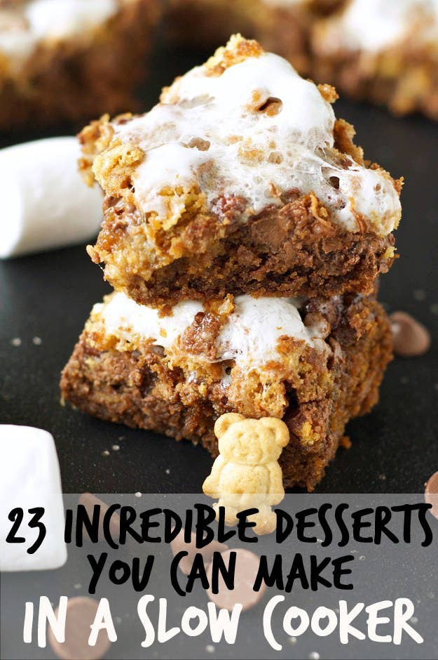 23 Slow Cooker Desserts You Need To Make This Winter