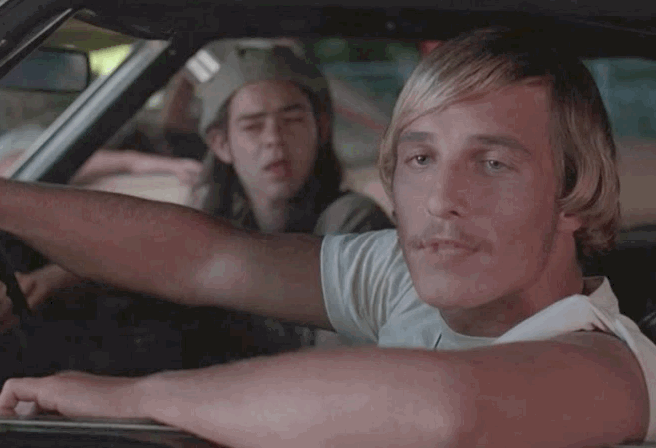 What was originally a small part turned into an icon. Matthew McConaughey brilliantly portrays a high school graduate stuck in his school days. Cars, chicks, marijuana, and rock ‘n’ roll are the only things on this man's brain, and Cynthia, our favorite red-headed intellectual, fulfills one of those. A legendary performance, and a character that will always be remembered.