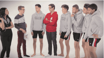 Guys Try Nude Modeling With The Naked Rowers