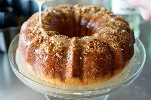 Stupid easy, because you use cake mix, but still classy as heck. Get the recipe.