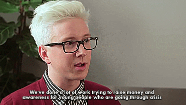 tyler oakley trevor project