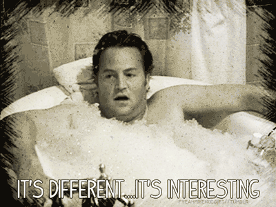 "The bath salts, they're starting to... effervesce."