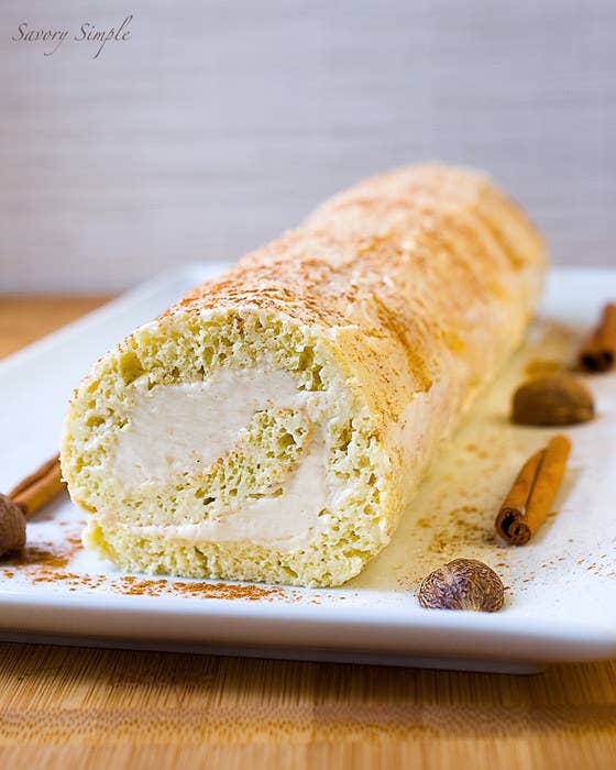 What is it about rolling up cake that makes it seem so much fancier? Get the recipe.