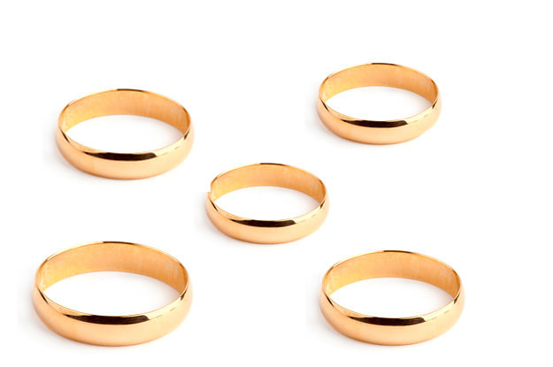 5 Golden Rings Gift Set