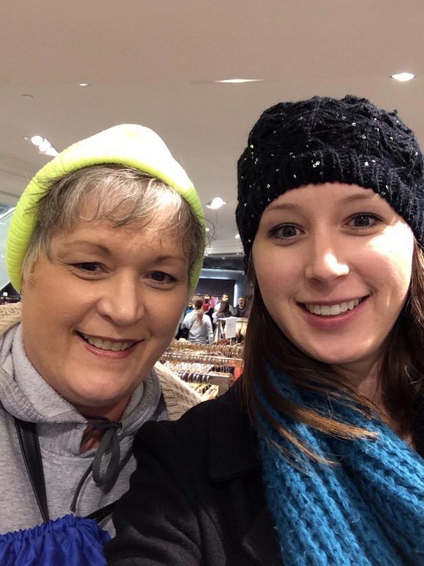 "Me and my mom in NYC last year. I have been told ever since I was a little girl that I look just like my mom." — cortneys7