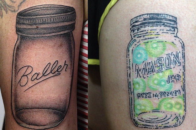 A big ol jar of pickles for Jamie  I love food tattoos Thanks Jamie  Made at whtraventattoo    janinetattoos  Instagram