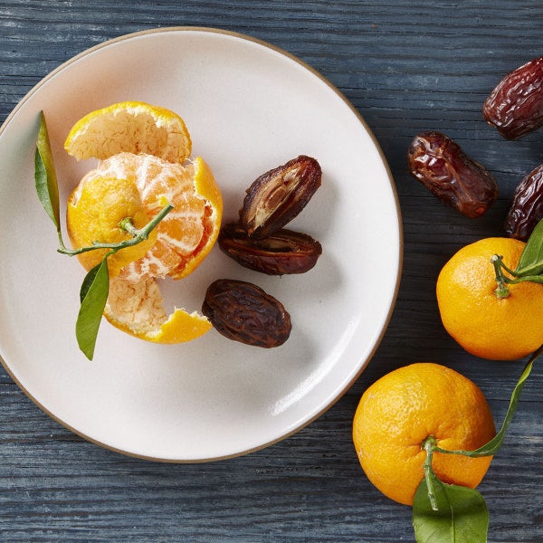 Dessert: Mandarins and Dates