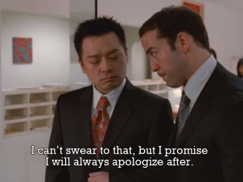 You can't apologize for being yourself. And you shouldn't have to. But you can take into consideration the feelings of those most important in your life and make an effort to respect their wishes even if they have different outlooks on life than you do.