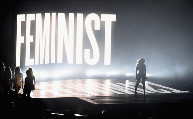 What it used to mean: The advocacy of women's rights on the grounds of political, social, and economic equality to men. What it meant in 2014: Liberté, Égalité, Beyoncé. Banned by Time magazine.