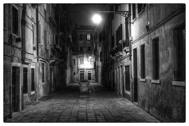 Many other authors use Venice in particular as a setting for their work. The following website provides a comprehensive list: http://www.fictionalcities.co.uk/venice.htm. Some of the more noteworthy works are Othello and Merchant of Venice by Shakespeare, The Thief Lord by Cornelia Funke, and The Talented Mr. Ripley by Patricia Highsmith. But why Venice? As the website rightly points out, "the essence of fictional Venice is dampness, shadows, and melancholy decay. Characters in novels set in Venice often go there to die, by design or by chance."