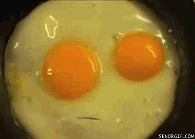 Is your omelette still inexplicably in one piece? That's a super-human skill. GET YOUR PHONE OUT.