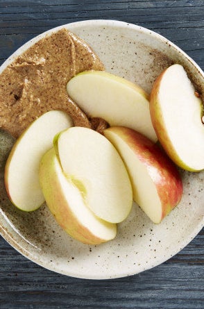 Snack: Apple Slices with Almond Butter