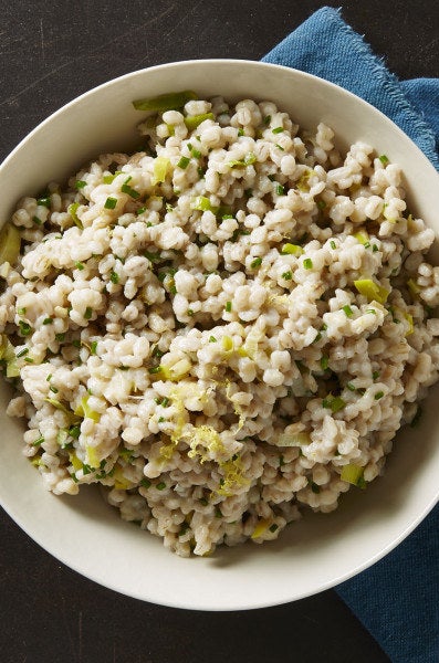 Side: Barley Pilaf with Leeks and Lemon