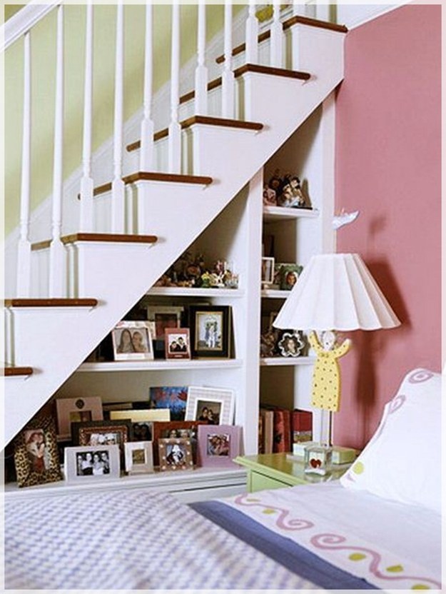 27 Genius Ways To Use The Space Under Your Stairs