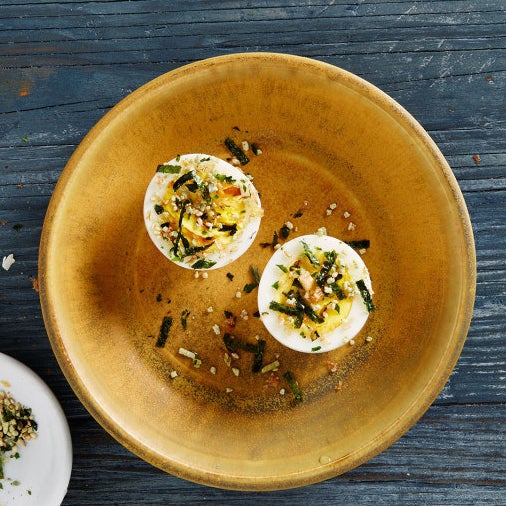 Snack: Egg with Furikake