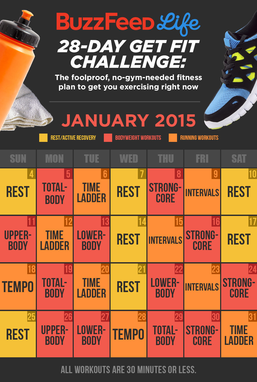 Take BuzzFeed's Get Fit Challenge, Then Take Over The World