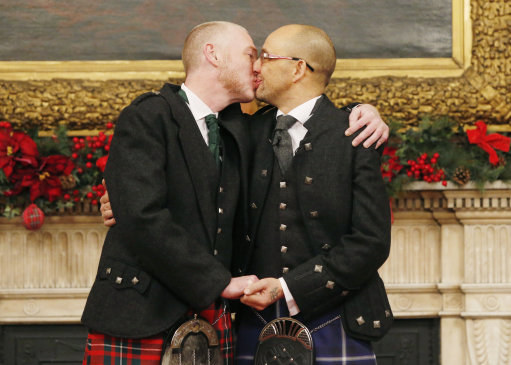 We Went To Scotlands First Same Sex Wedding And It Was Terrific
