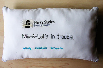 One Direction jokingly get together - One Direction - Pillow