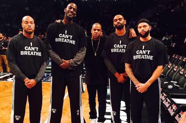 NBA - Stars making statement by wearing I Can't Breathe shirts - ESPN