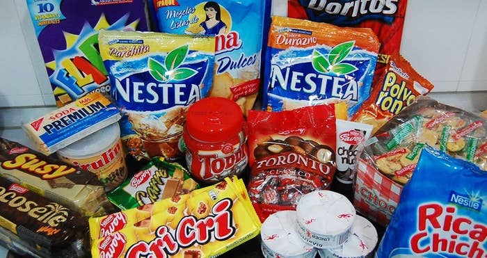 Chocochitas, Pirulines, Cocosettes, Torontos, Sambas, etc.