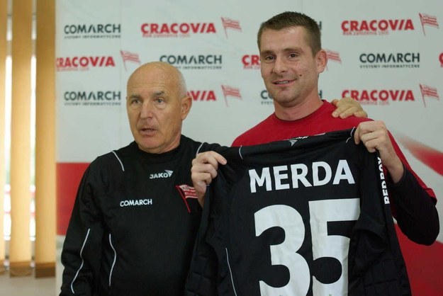 O goleiro polonês Lukasz Merda.